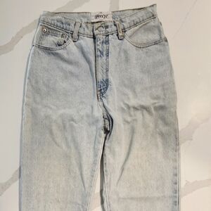Sasson: Vintage Womens High Rise Light Wash Jeans: Size 9